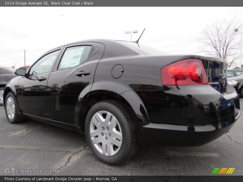 Black Clear Coat / Black 2014 Dodge Avenger SE