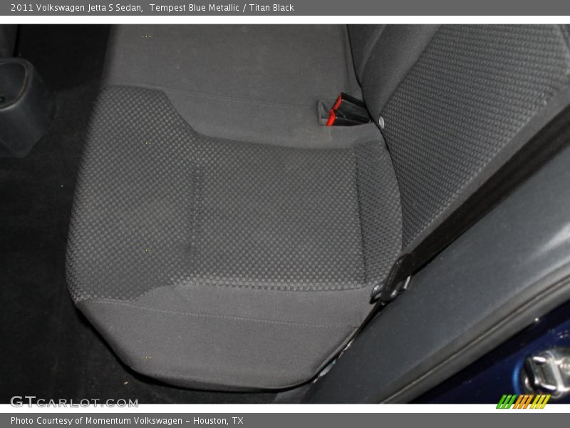 Tempest Blue Metallic / Titan Black 2011 Volkswagen Jetta S Sedan