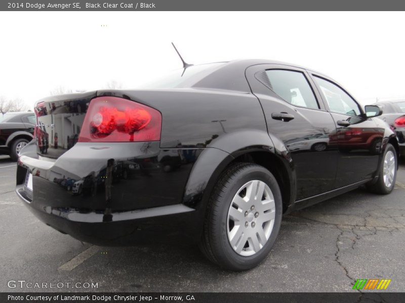 Black Clear Coat / Black 2014 Dodge Avenger SE