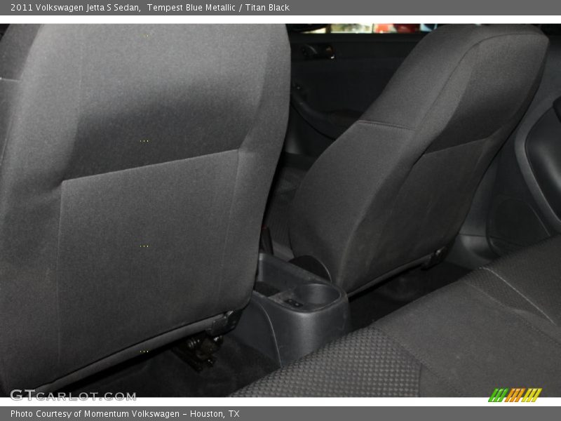 Tempest Blue Metallic / Titan Black 2011 Volkswagen Jetta S Sedan