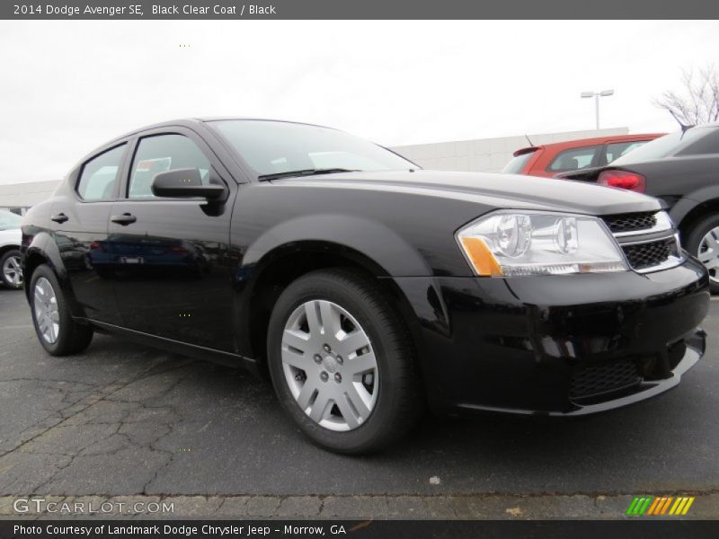 Black Clear Coat / Black 2014 Dodge Avenger SE