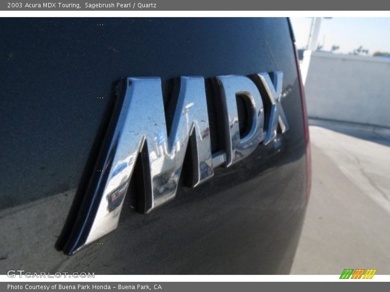 Sagebrush Pearl / Quartz 2003 Acura MDX Touring