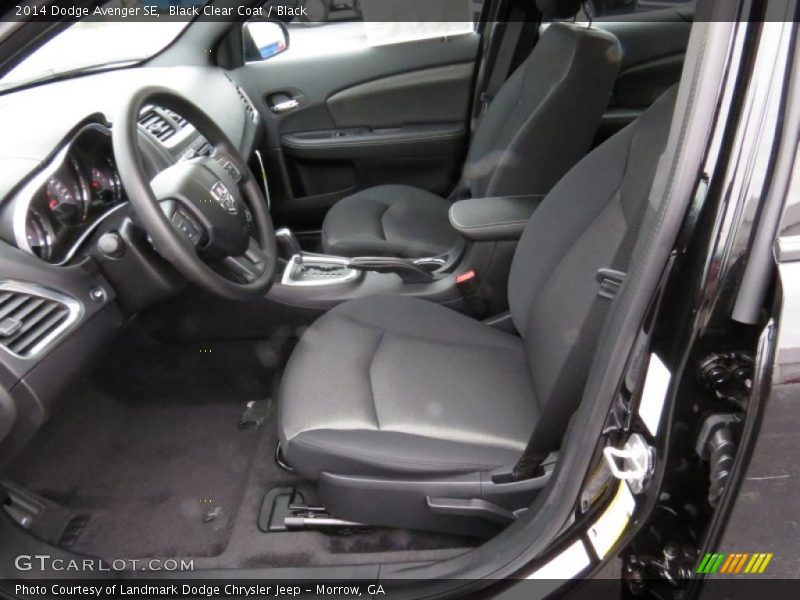 Black Clear Coat / Black 2014 Dodge Avenger SE