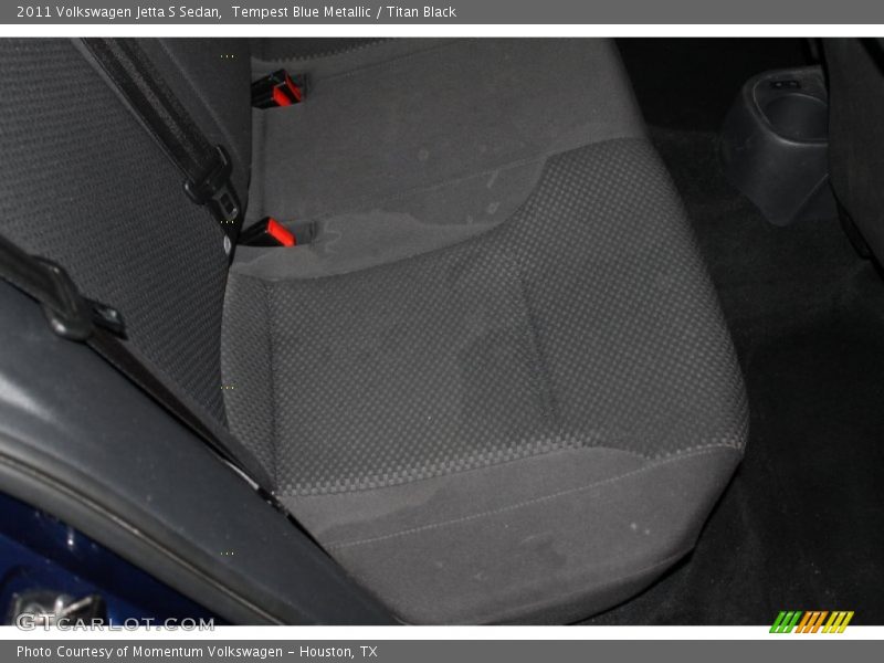 Tempest Blue Metallic / Titan Black 2011 Volkswagen Jetta S Sedan