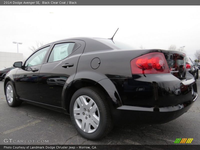 Black Clear Coat / Black 2014 Dodge Avenger SE