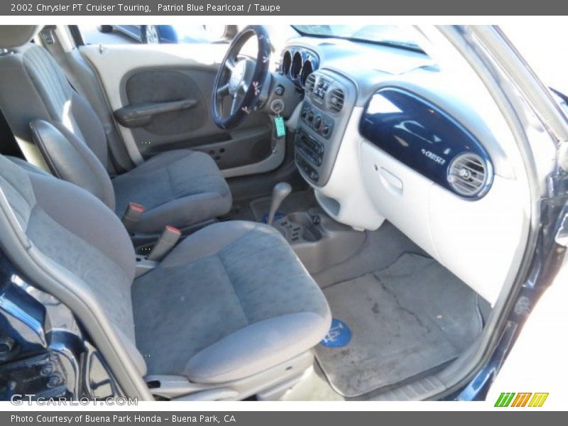 Patriot Blue Pearlcoat / Taupe 2002 Chrysler PT Cruiser Touring