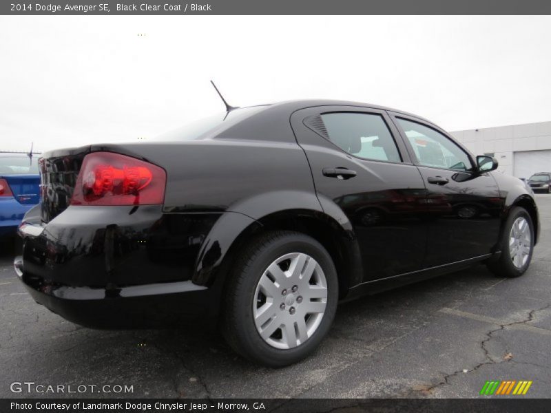 Black Clear Coat / Black 2014 Dodge Avenger SE