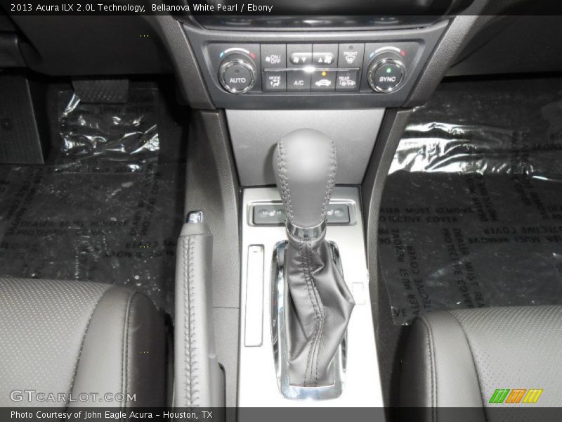 Bellanova White Pearl / Ebony 2013 Acura ILX 2.0L Technology