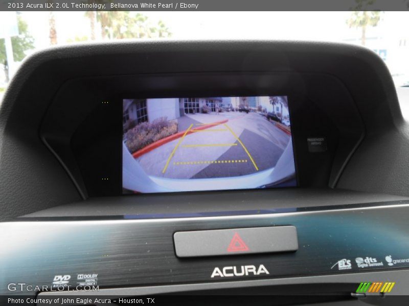 Bellanova White Pearl / Ebony 2013 Acura ILX 2.0L Technology