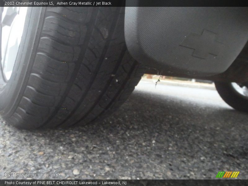 Ashen Gray Metallic / Jet Black 2012 Chevrolet Equinox LS