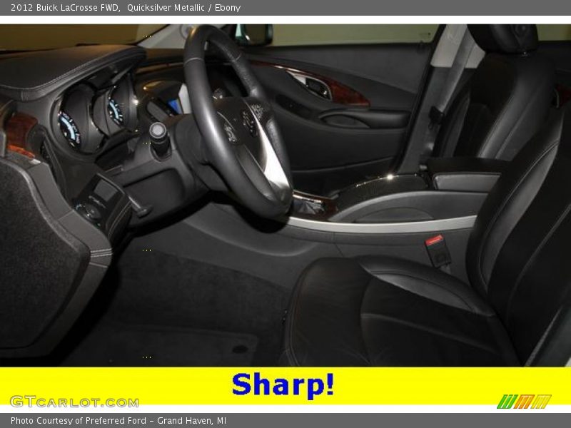 Quicksilver Metallic / Ebony 2012 Buick LaCrosse FWD