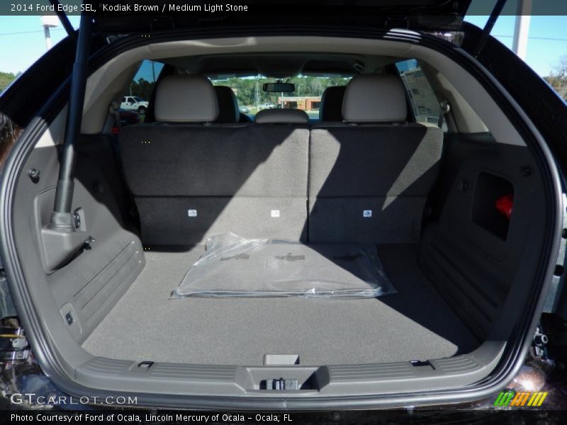 Kodiak Brown / Medium Light Stone 2014 Ford Edge SEL