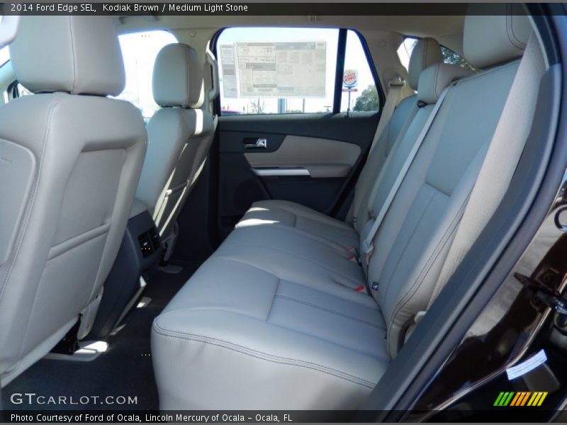 Kodiak Brown / Medium Light Stone 2014 Ford Edge SEL