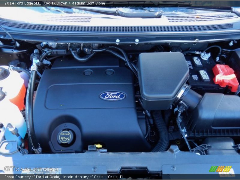 Kodiak Brown / Medium Light Stone 2014 Ford Edge SEL
