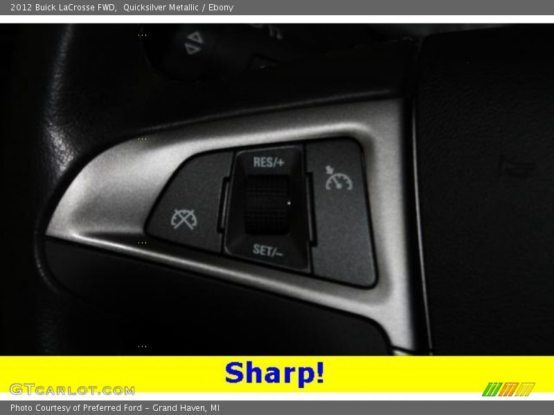 Quicksilver Metallic / Ebony 2012 Buick LaCrosse FWD