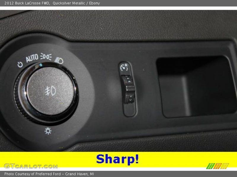 Quicksilver Metallic / Ebony 2012 Buick LaCrosse FWD