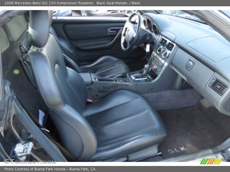 Black Opal Metallic / Black 1998 Mercedes-Benz SLK 230 Kompressor Roadster