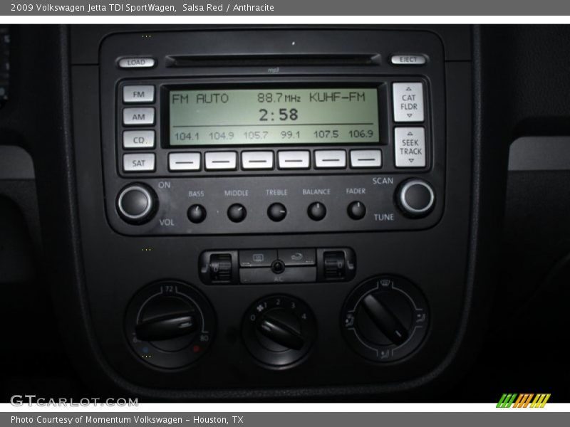 Salsa Red / Anthracite 2009 Volkswagen Jetta TDI SportWagen