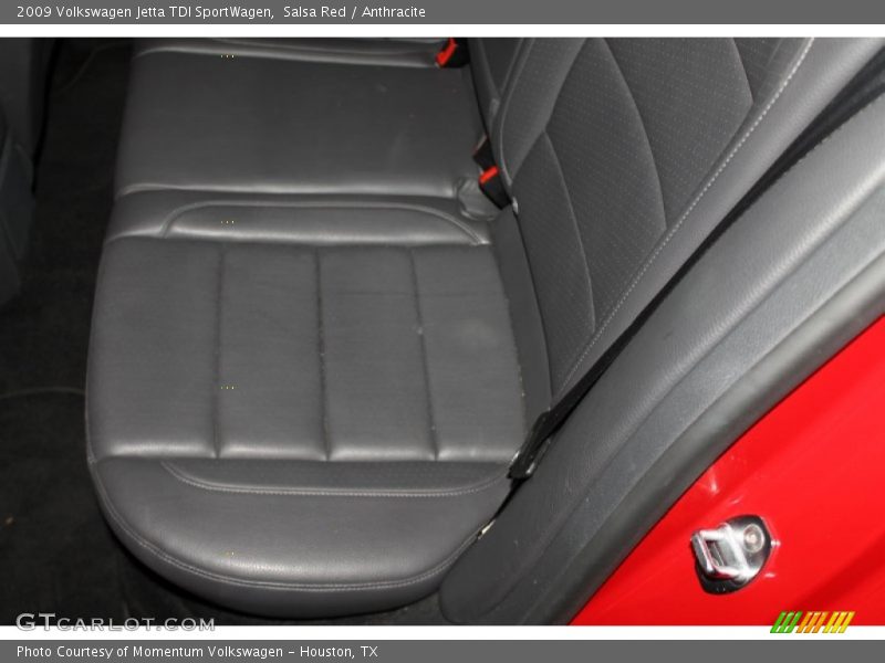 Salsa Red / Anthracite 2009 Volkswagen Jetta TDI SportWagen