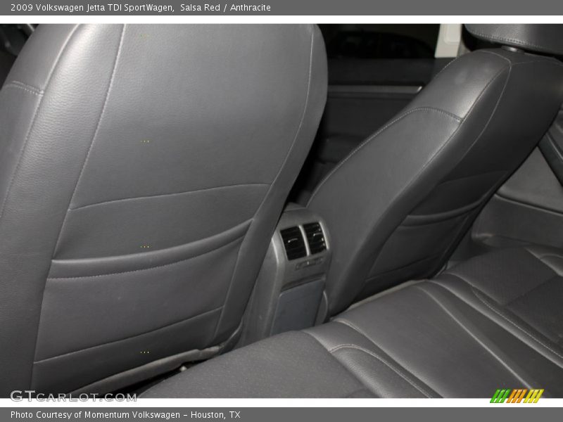 Salsa Red / Anthracite 2009 Volkswagen Jetta TDI SportWagen