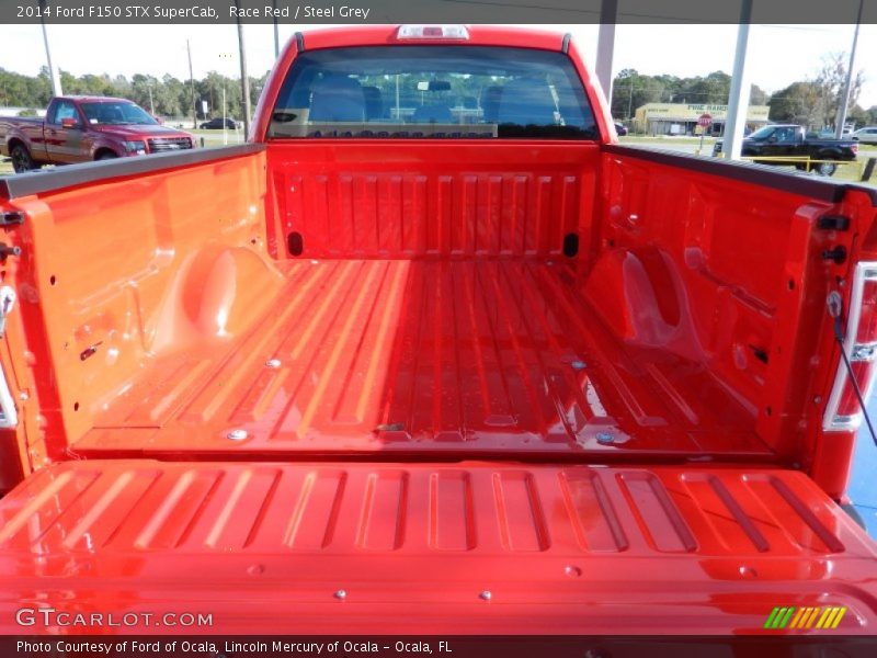 Race Red / Steel Grey 2014 Ford F150 STX SuperCab