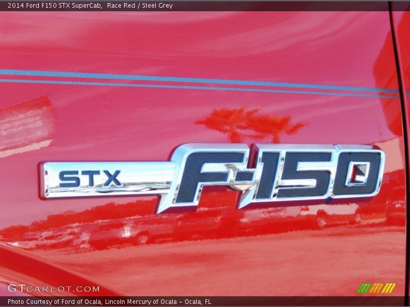 Race Red / Steel Grey 2014 Ford F150 STX SuperCab