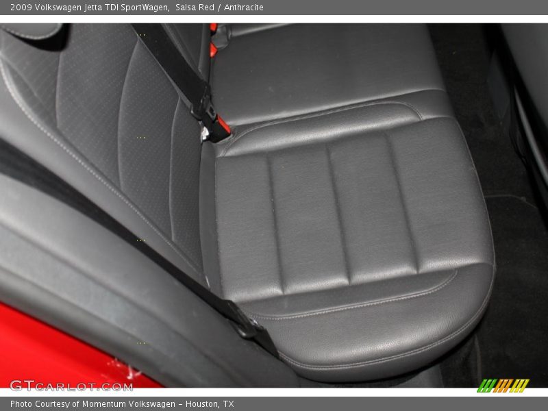 Salsa Red / Anthracite 2009 Volkswagen Jetta TDI SportWagen
