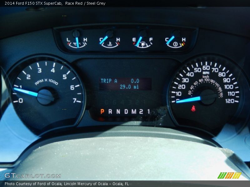 Race Red / Steel Grey 2014 Ford F150 STX SuperCab