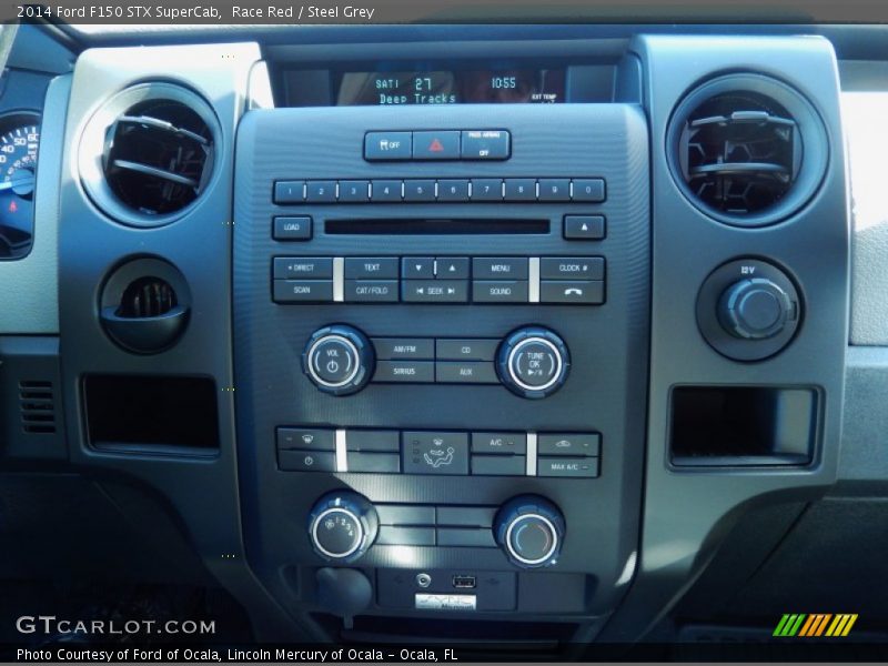 Race Red / Steel Grey 2014 Ford F150 STX SuperCab