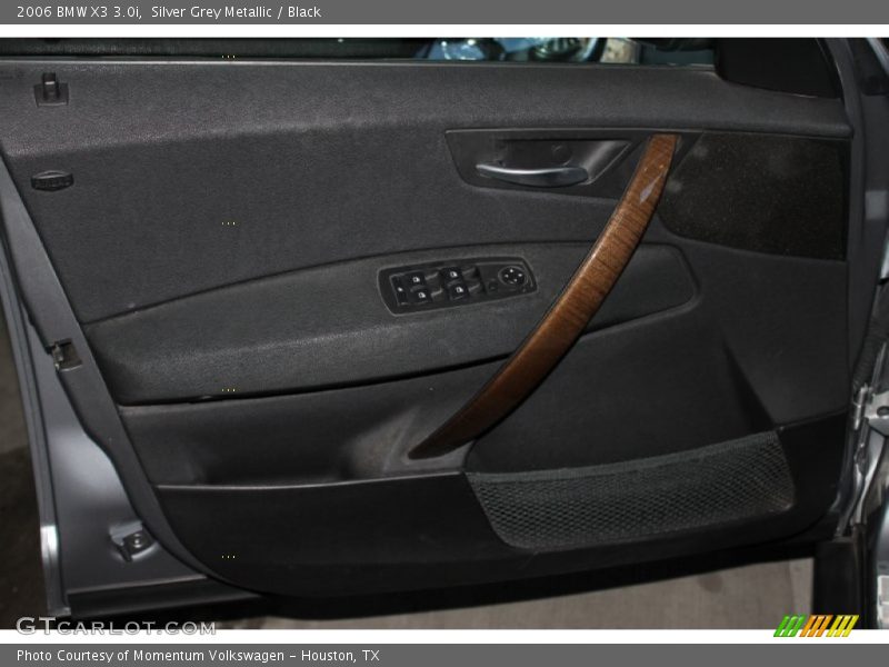 Silver Grey Metallic / Black 2006 BMW X3 3.0i