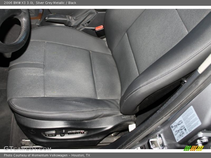 Silver Grey Metallic / Black 2006 BMW X3 3.0i
