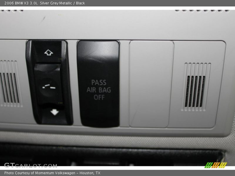 Silver Grey Metallic / Black 2006 BMW X3 3.0i