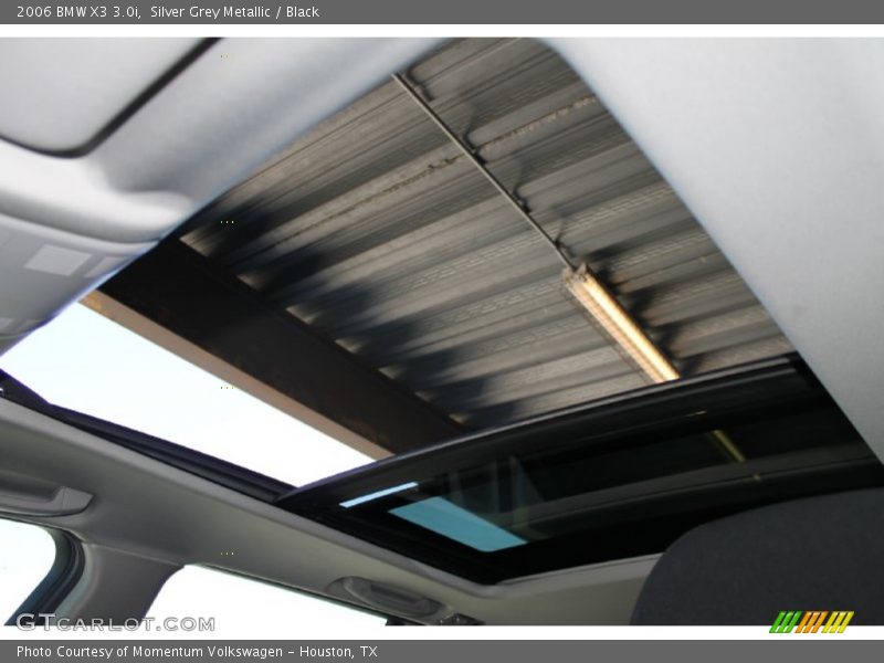 Silver Grey Metallic / Black 2006 BMW X3 3.0i