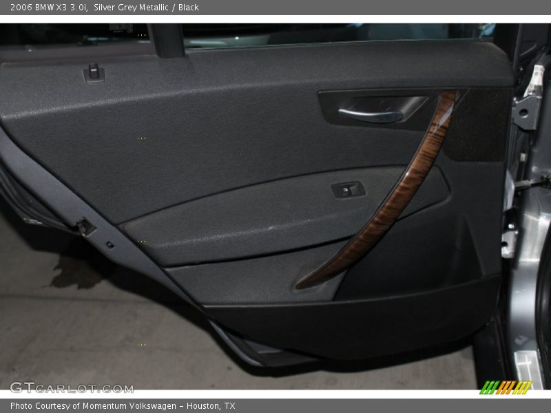Silver Grey Metallic / Black 2006 BMW X3 3.0i