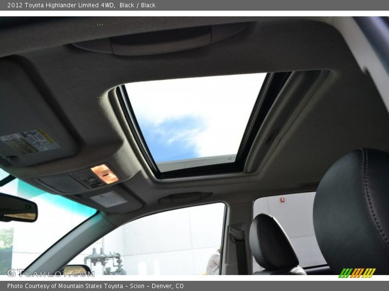 Black / Black 2012 Toyota Highlander Limited 4WD