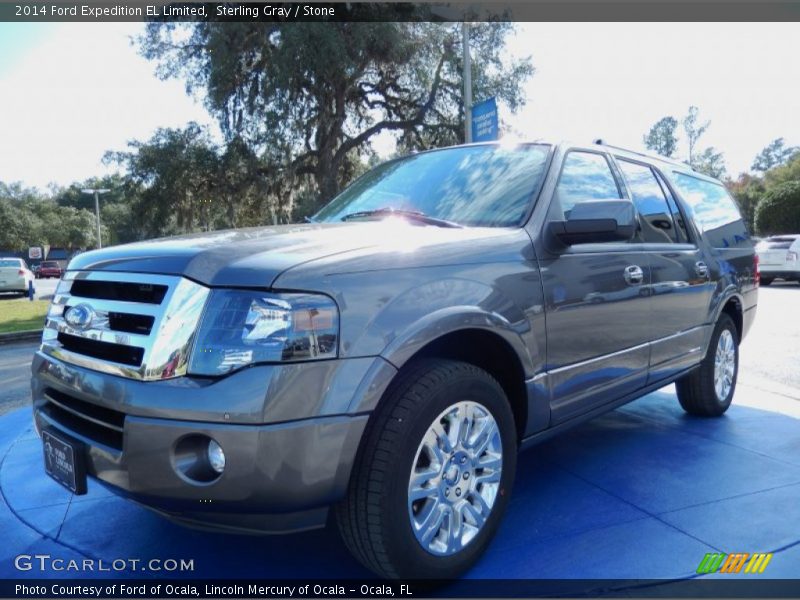 Sterling Gray / Stone 2014 Ford Expedition EL Limited