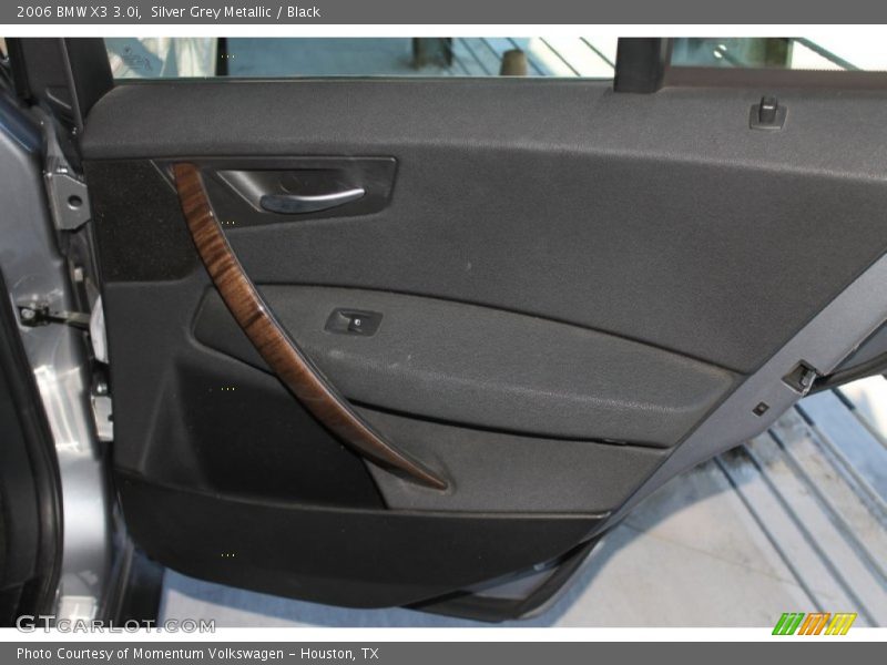 Silver Grey Metallic / Black 2006 BMW X3 3.0i