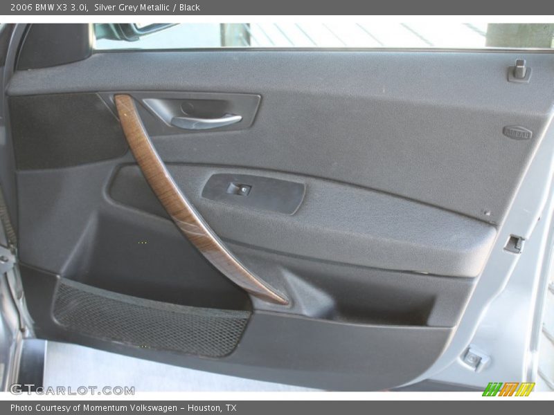 Silver Grey Metallic / Black 2006 BMW X3 3.0i