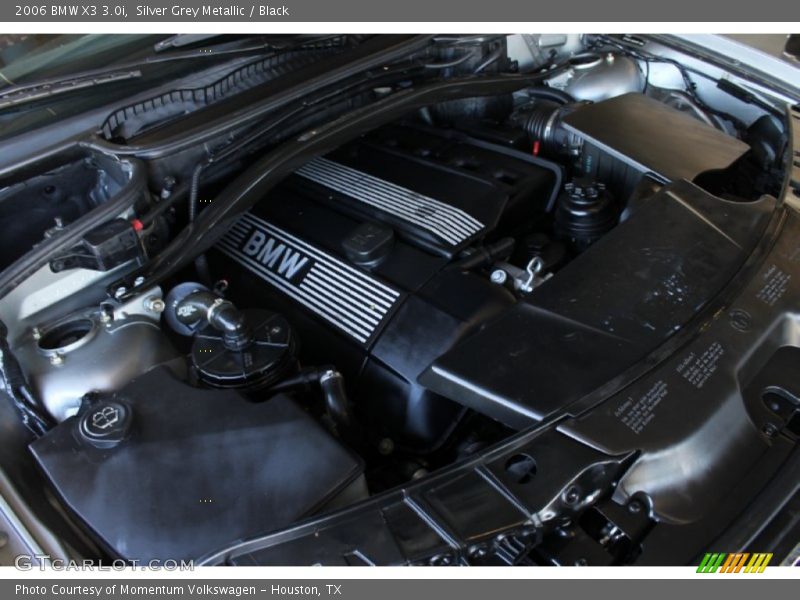 Silver Grey Metallic / Black 2006 BMW X3 3.0i