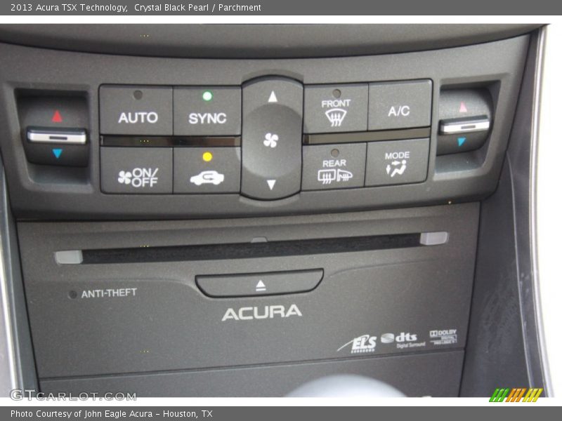 Crystal Black Pearl / Parchment 2013 Acura TSX Technology