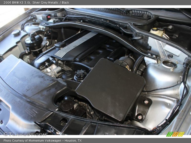 Silver Grey Metallic / Black 2006 BMW X3 3.0i