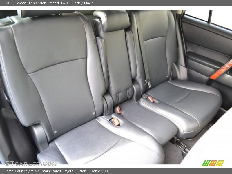 Black / Black 2012 Toyota Highlander Limited 4WD