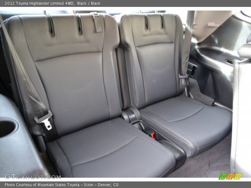 Black / Black 2012 Toyota Highlander Limited 4WD