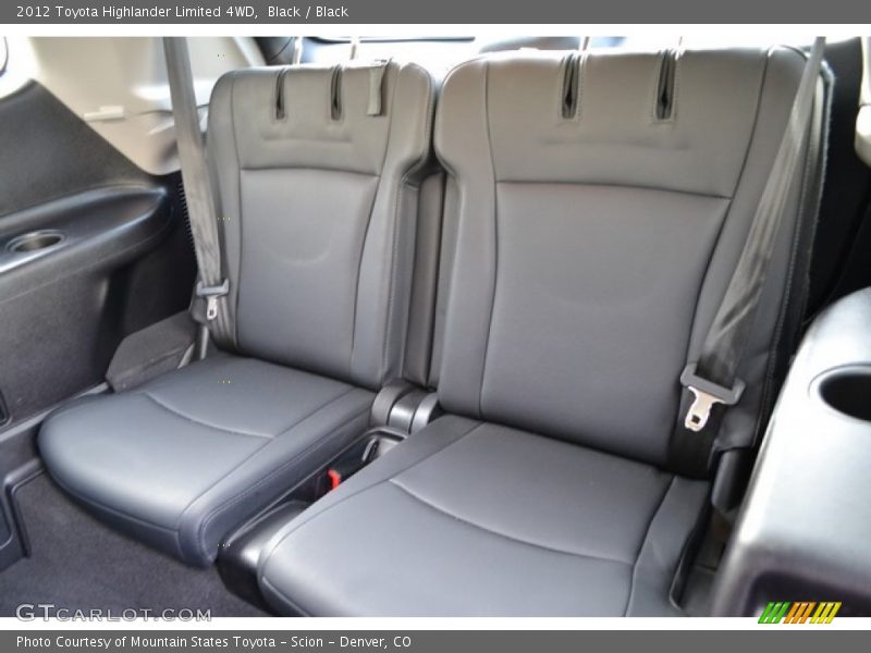 Black / Black 2012 Toyota Highlander Limited 4WD