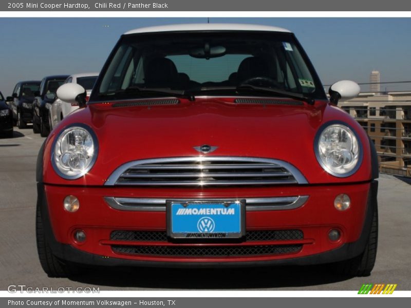 Chili Red / Panther Black 2005 Mini Cooper Hardtop