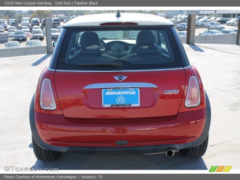 Chili Red / Panther Black 2005 Mini Cooper Hardtop