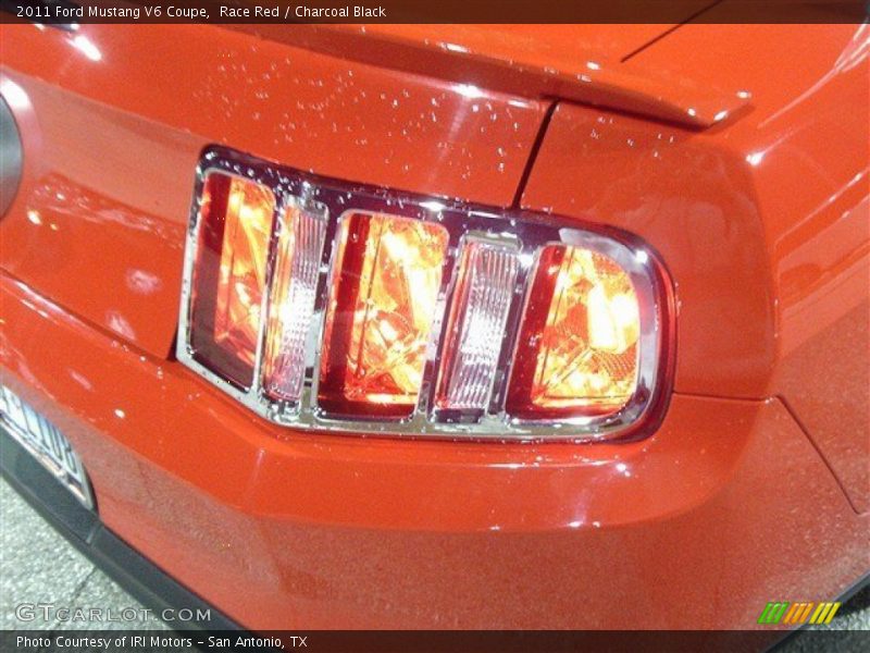 Race Red / Charcoal Black 2011 Ford Mustang V6 Coupe