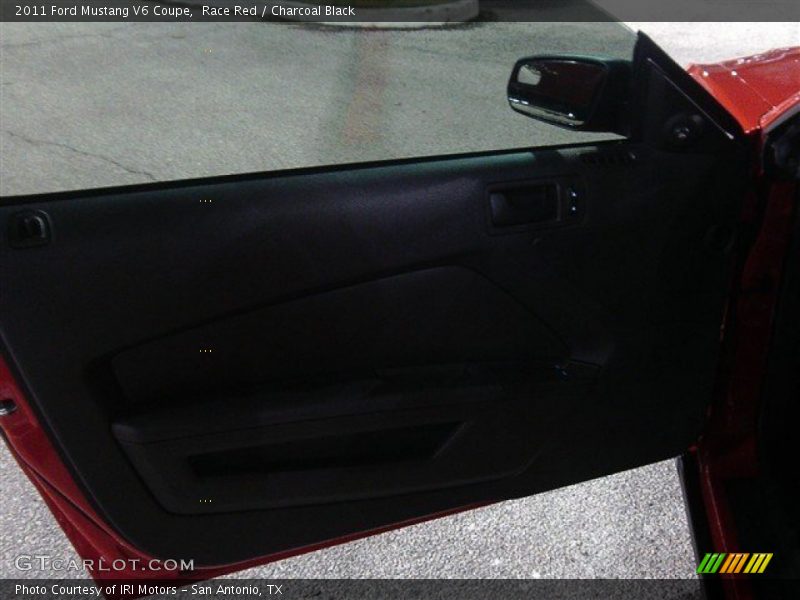 Race Red / Charcoal Black 2011 Ford Mustang V6 Coupe