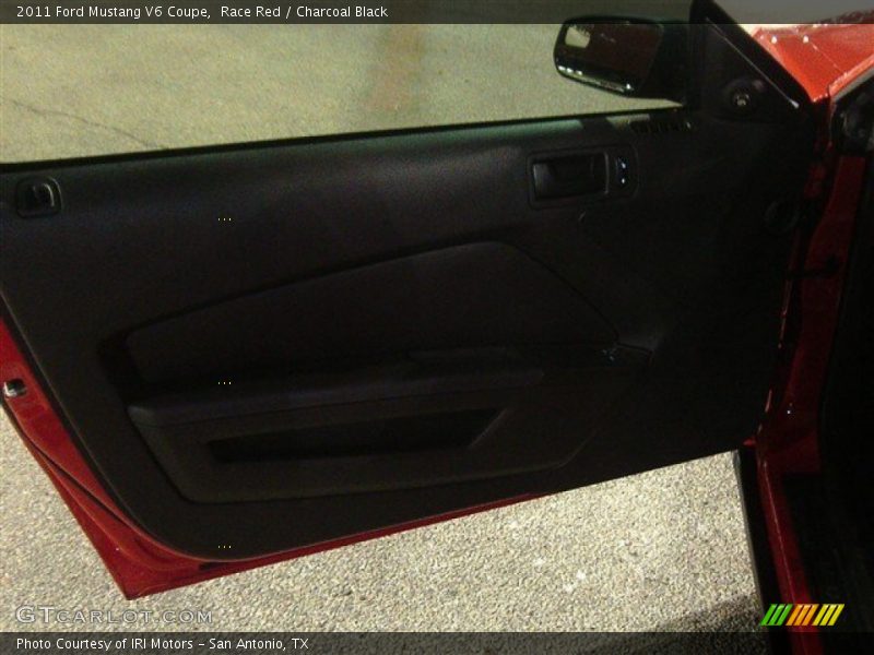 Race Red / Charcoal Black 2011 Ford Mustang V6 Coupe