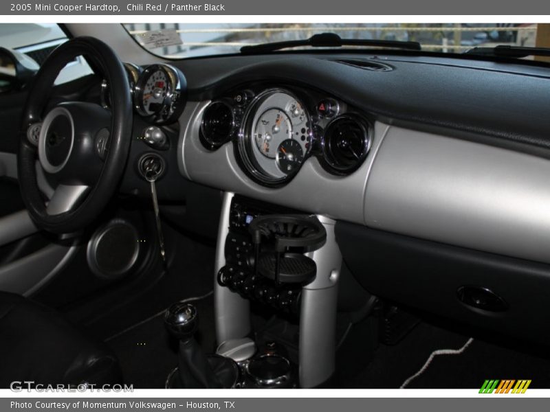 Chili Red / Panther Black 2005 Mini Cooper Hardtop
